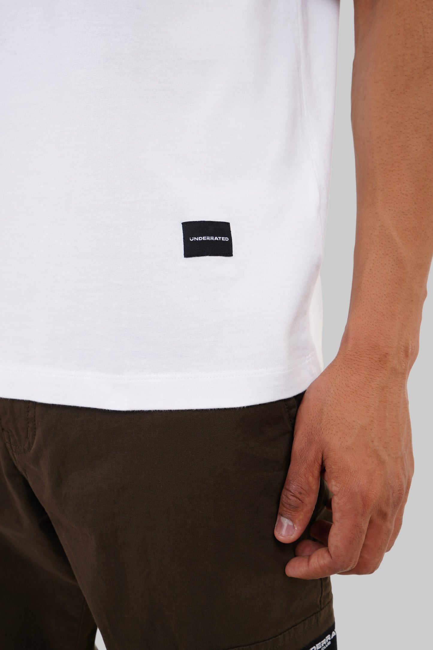 Warriors Way White Oversized Fit T-Shirt Men