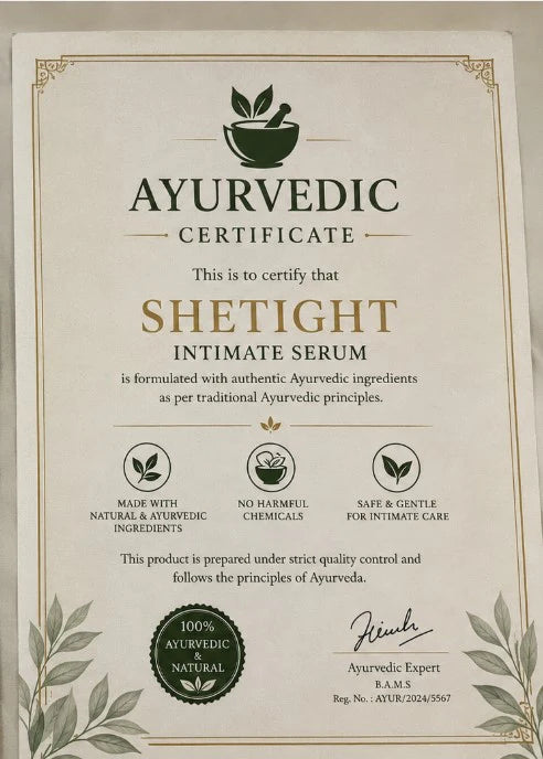 Ayurvedic Certificate
