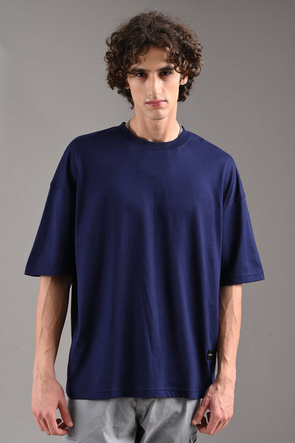 Pack of 4 Baggy T-shirts - White/Lilac/Red/Navy