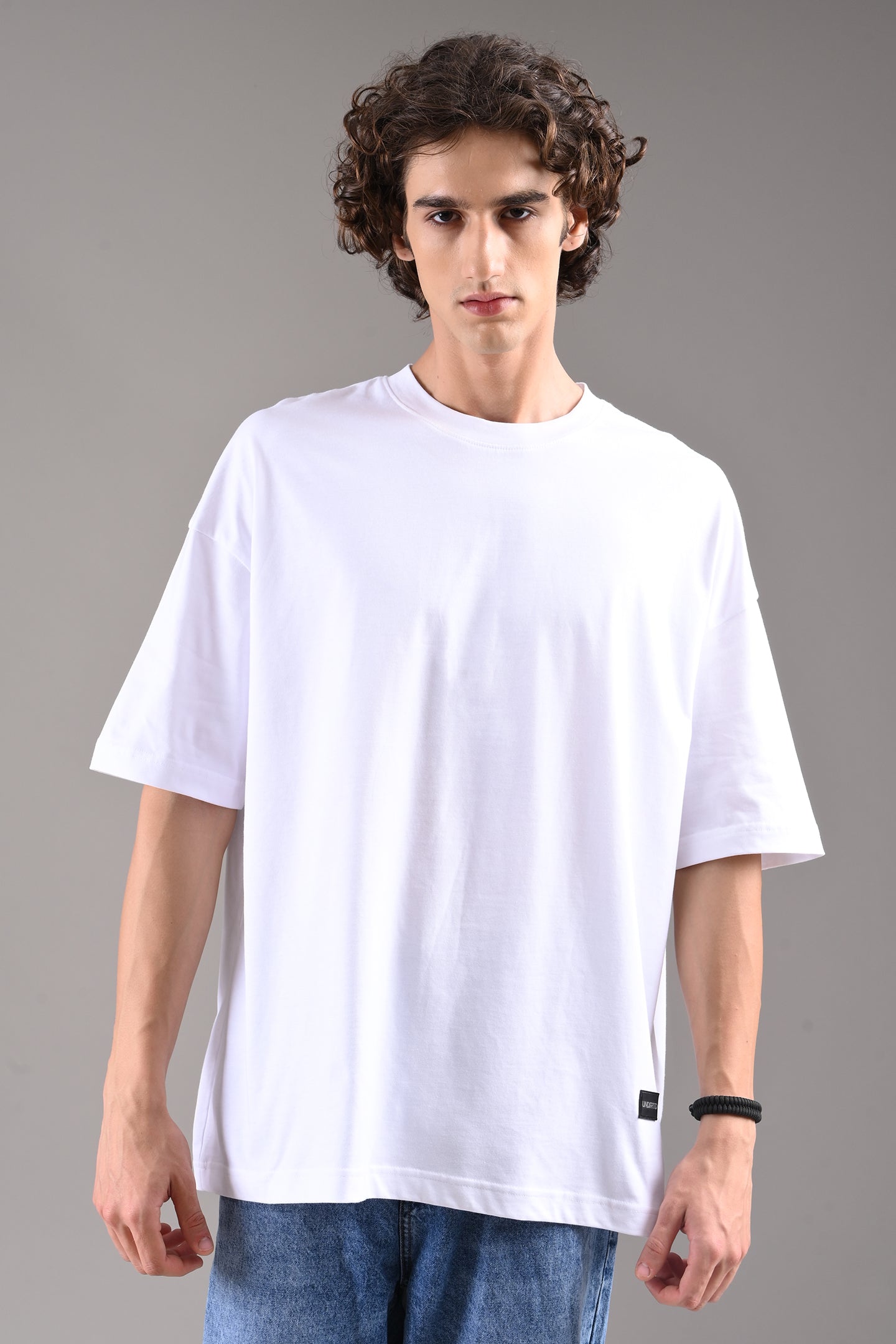 Pack of 4 Baggy T-shirts - Red/Lilac/White/Blue