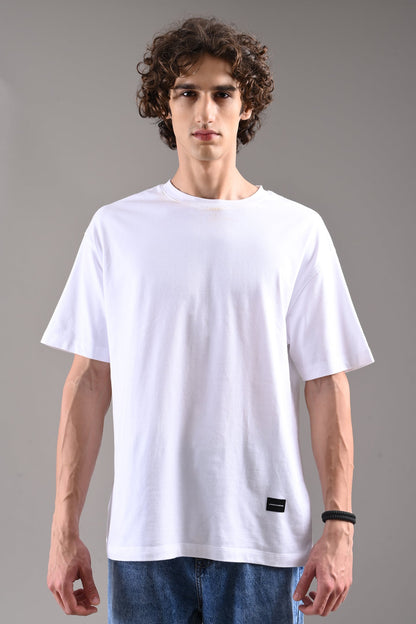 Pack of 4 Oversized T-shirts - Red/Lilac/White/Blue