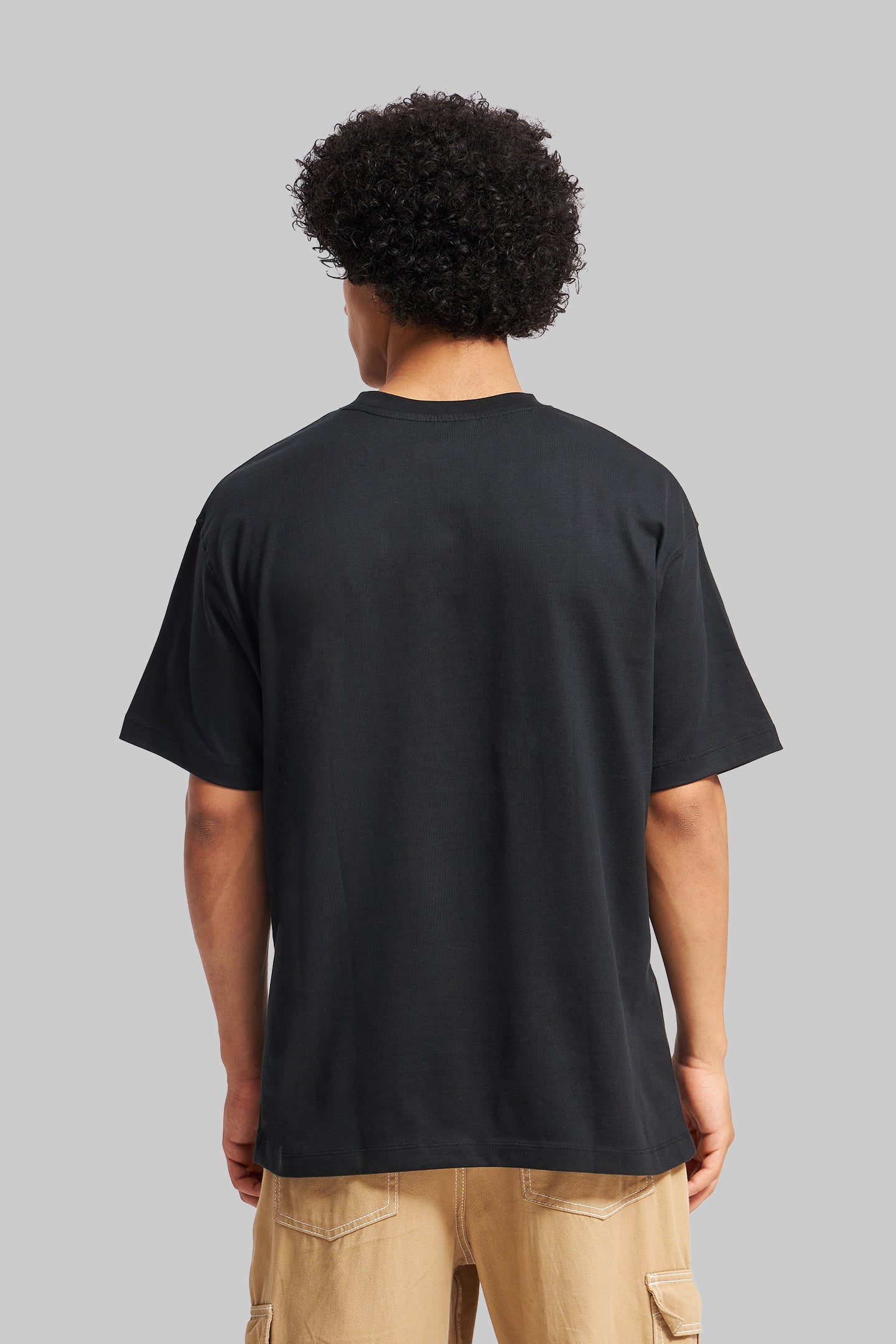 Young Money Black Oversized Fit T-Shirt Men