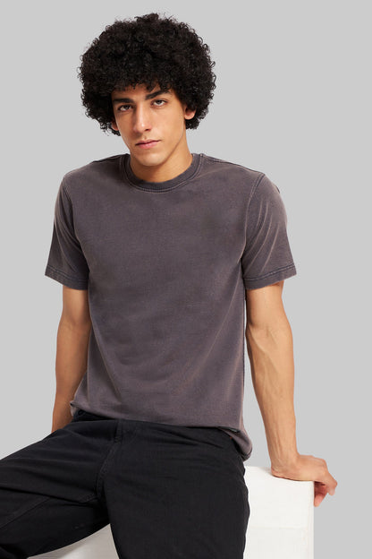 Pack of 5 Regular Fit T-shirts - Black/Grey/Navy/Red/White