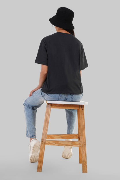 Hallucination Black Boyfriend Fit T-Shirt Women
