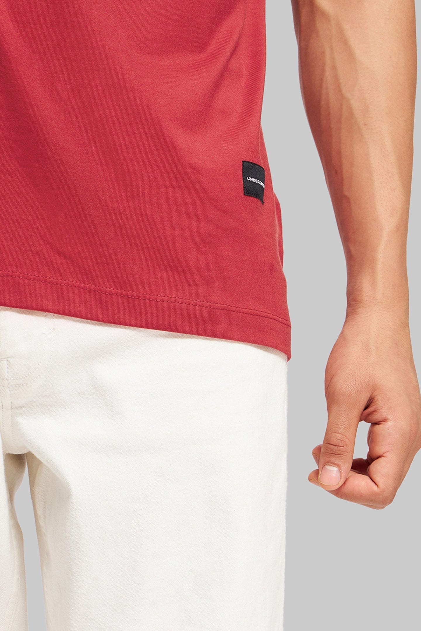 All You Need Is Love Red Oversized Fit T-Shirt Men