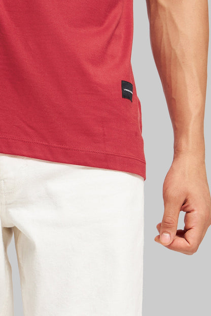 All You Need Is Love Red Oversized Fit T-Shirt Men