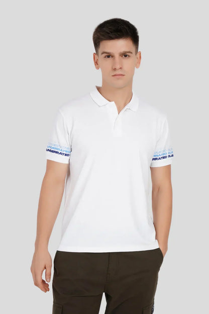 Pack of 2 Men's Polo T-shirt combo - Black/ White